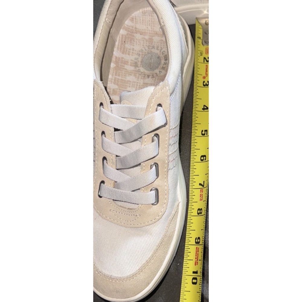 Revitalign Dara Comfort Orthopedic Slip On Shoe Suede Canvas Women's 8.5 - Picture 13 of 15